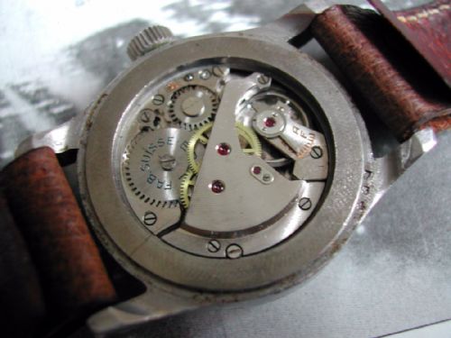 VERY RARE WW2 RAF ISSUE EBEL PILOTS WATCH DATED 1942 - ADDITIONAL PHOTO 9