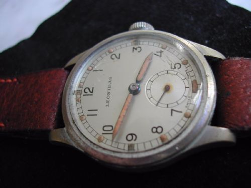 WW2 LEONIDAS ATP ARMY TRADE PATTERN WATCH CIRCA 1940 - ADDITIONAL PHOTO 1
