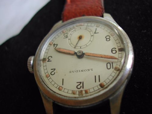 WW2 LEONIDAS ATP ARMY TRADE PATTERN WATCH CIRCA 1940 - ADDITIONAL PHOTO 2