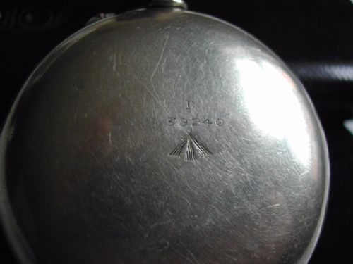 RARE PRE WW1 BRITISH ARMY ISSUE POCKET WATCH BY W EBERHARDT OF LONDON NO D39240 CIRCA 1910 - ADDITIONAL PHOTO 5