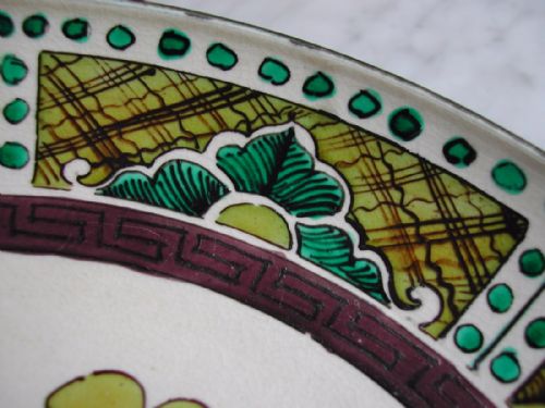 A FINE PAIR OF AO KUTANI SHALLOW DISHES 19TH CENTURY - ADDITIONAL PHOTO 10