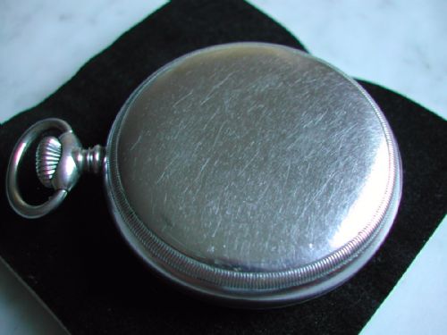 KAYS SCREWBACK LEVER POCKET WATCH WITH RAILWAY STYLE DIAL CIRCA 1920 - ADDITIONAL PHOTO 4