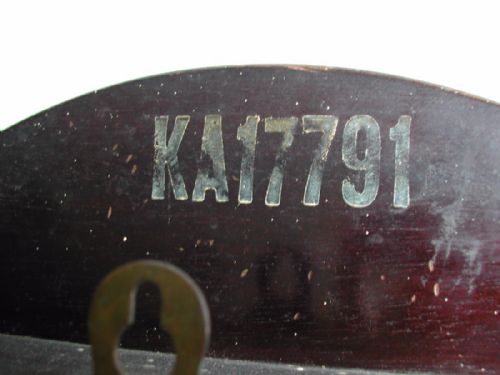 BRITISH ARMY ISSUE WALL CLOCK DATED 1952 BY SMITHS ENGLISH CLOCKS LTD LONDON - ADDITIONAL PHOTO 6