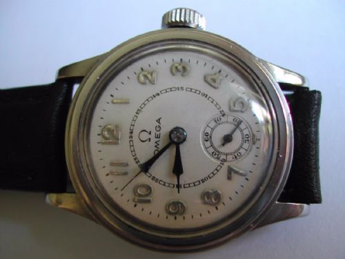 RARE OMEGA NAIAD FIRST MODEL WATERPROOF WRIST WATCH CIRCA 1937 - ADDITIONAL PHOTO 2