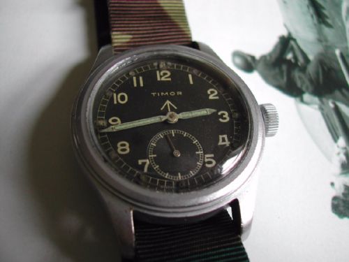 WW2 TIMOR WWW BRITISH ARMY ISSUE WATCH CIRCA 1945 - ADDITIONAL PHOTO 2