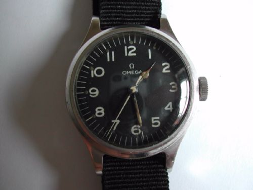 omega raf issued pilots or navigators watch dated 1956 - CATEGORY: ANTIQUE CLOCKS - DATED 1950