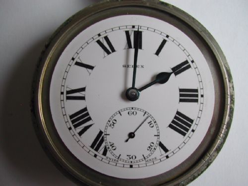 LNER RAILWAY ISSUED POCKET WATCH BY SELEX NO LNER 5484 PRE 1948 - ADDITIONAL PHOTO 3