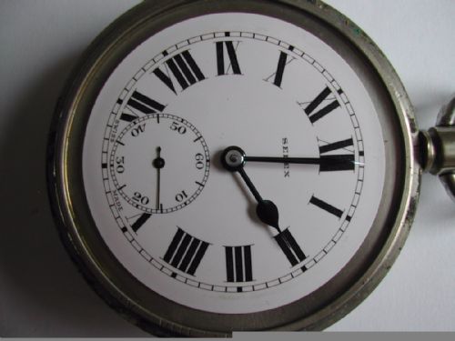 LNER RAILWAY ISSUED POCKET WATCH BY SELEX NO LNER 5484 PRE 1948 - ADDITIONAL PHOTO 4