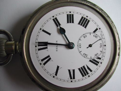 LNER RAILWAY ISSUED POCKET WATCH BY SELEX NO LNER 5484 PRE 1948 - ADDITIONAL PHOTO 5