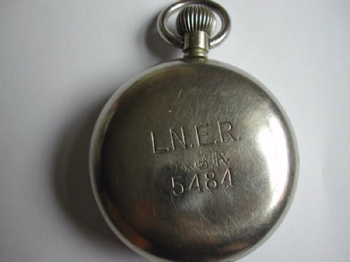 LNER RAILWAY ISSUED POCKET WATCH BY SELEX NO LNER 5484 PRE 1948 - ADDITIONAL PHOTO 9