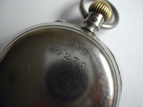 RARE PRE WW1 TELEGRAPH MILITARY ISSUED POCKET WATCH BY T R RUSSELL CIRCA 1910 - ADDITIONAL PHOTO 4