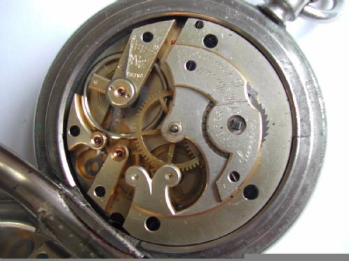 RARE PRE WW1 TELEGRAPH MILITARY ISSUED POCKET WATCH BY T R RUSSELL CIRCA 1910 - ADDITIONAL PHOTO 9