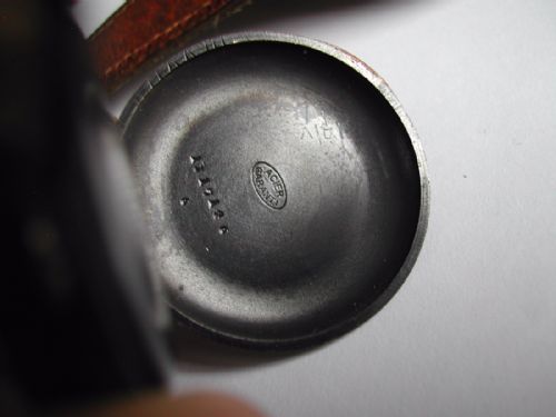RARE PRE WW1 CENTRE SECONDS SMALL FOB WATCH AND SILVER RIMMED LEATHER STRAP CIRCA 1910 - ADDITIONAL PHOTO 8