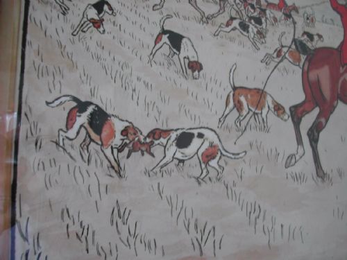 WARE RABBIT THE CRITCHLEY HUNT BY GEO F DAVIS DATED 1903 - ADDITIONAL PHOTO 9