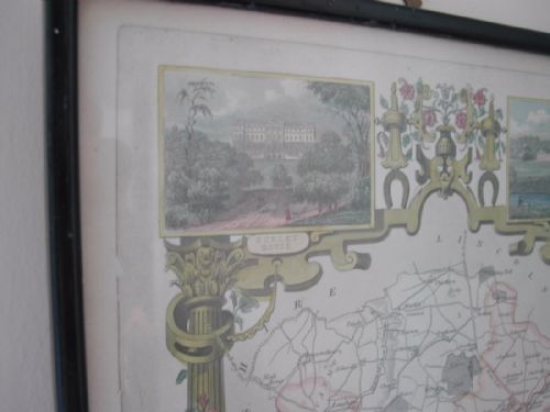 RUTLANDSHIRE AND GOOD SMALL COLOURED MAP CIRCA 1847 - ADDITIONAL PHOTO 2