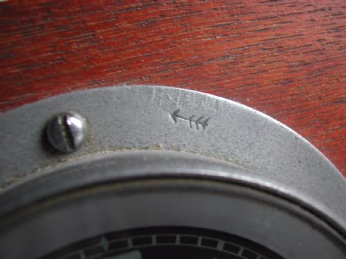 A VERY RARE ADMIRALTY ISSUE COCKPIT MOUNTED TIME OF TRIP CLOCK BY BIRCH GAYDON LTD PRE WW2 - ADDITIONAL PHOTO 2