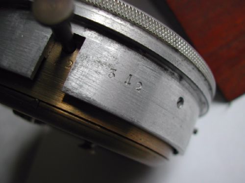 A VERY RARE ADMIRALTY ISSUE COCKPIT MOUNTED TIME OF TRIP CLOCK BY BIRCH GAYDON LTD PRE WW2 - ADDITIONAL PHOTO 3