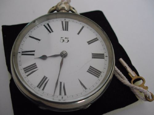 an extremely rare victorian royal mail train guards issue pocket watch no 53 by gilbert bland circa 1870 - CATEGORY: ANTIQUE CLOCKS - DATED 1870