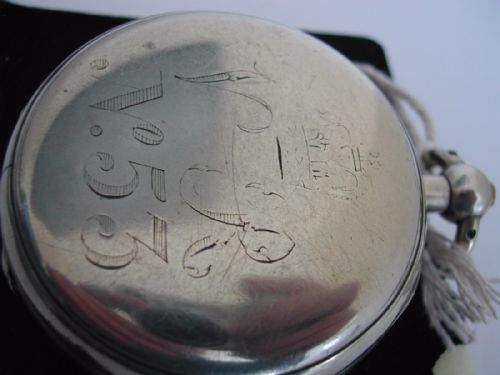 AN EXTREMELY RARE VICTORIAN ROYAL MAIL TRAIN GUARDS ISSUE POCKET WATCH NO 53 BY GILBERT BLAND CIRCA 1870 - ADDITIONAL PHOTO 3