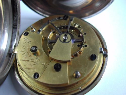 RARE PREWW1 BRITISH ROYAL ARTILLERY ISSUE KEY WOUND SILVER HUNTER POCKET WATCH BY ROTHERHAMS CIRCA 1910 - ADDITIONAL PHOTO 9