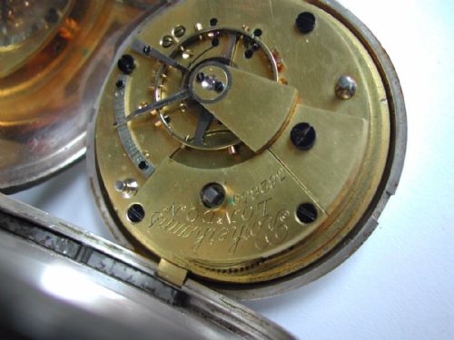 RARE PREWW1 BRITISH ROYAL ARTILLERY ISSUE KEY WOUND SILVER HUNTER POCKET WATCH BY ROTHERHAMS CIRCA 1910 - ADDITIONAL PHOTO 10