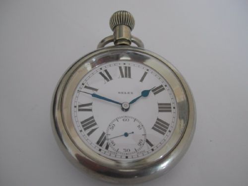 lner railway issue station masters or guards pocket watch by selex no 9044 pre1948 - CATEGORY: ANTIQUE CLOCKS - DATED 1940