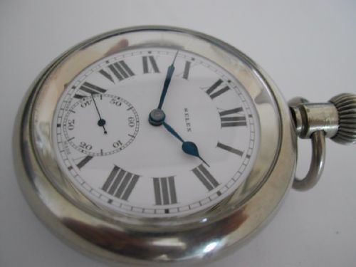 LNER RAILWAY ISSUE STATION MASTERS OR GUARDS POCKET WATCH BY SELEX NO 9044 PRE1948 - ADDITIONAL PHOTO 1