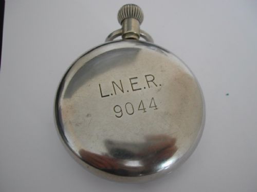 LNER RAILWAY ISSUE STATION MASTERS OR GUARDS POCKET WATCH BY SELEX NO 9044 PRE1948 - ADDITIONAL PHOTO 3