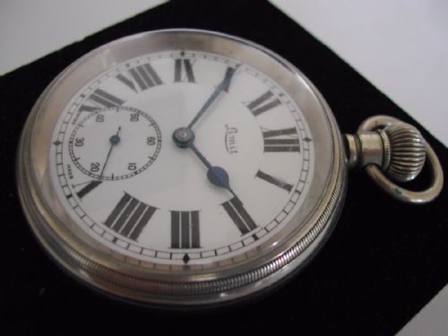 GWR NO 0722 RAILWAY GUARDS OR STATION MASTERS POCKET WATCH PRE 1948 - ADDITIONAL PHOTO 1