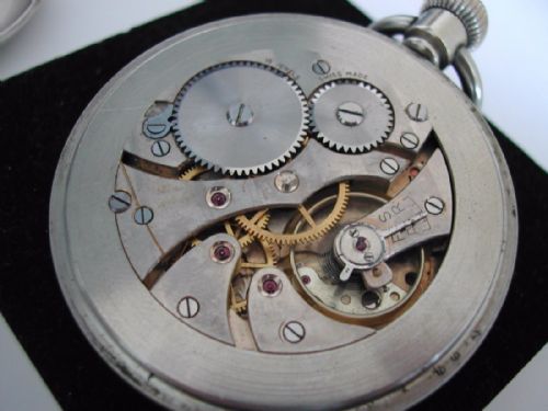 LMS STATION MASTER OR GUARDS RAILWAY POCKET WATCH NO 16192 BY RECORD PRE 1948 - ADDITIONAL PHOTO 8