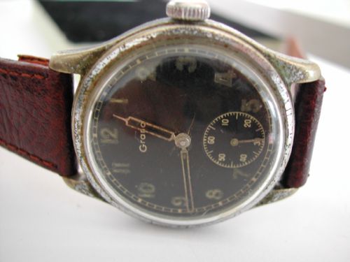 GRANA WW2 GERMAN ARMY MILITARY ISSUED WATCH CIRCA 1940 - ADDITIONAL PHOTO 1