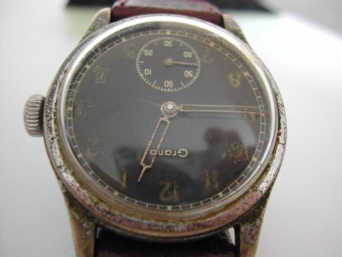 GRANA WW2 GERMAN ARMY MILITARY ISSUED WATCH CIRCA 1940 - ADDITIONAL PHOTO 5