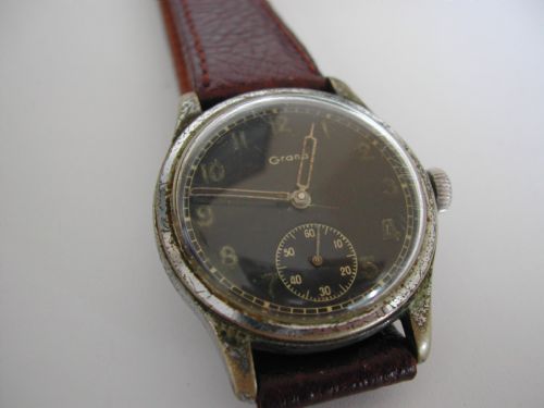 GRANA WW2 GERMAN ARMY MILITARY ISSUED WATCH CIRCA 1940 - ADDITIONAL PHOTO 9