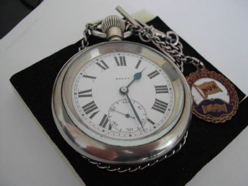 lner station master or guards railway issued pocket watch no 8493 by selex pre 1948 - CATEGORY: ANTIQUE CLOCKS - DATED 1940