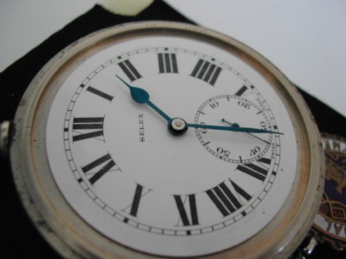 LNER STATION MASTER OR GUARDS RAILWAY ISSUED POCKET WATCH NO 8493 BY SELEX PRE 1948 - ADDITIONAL PHOTO 3