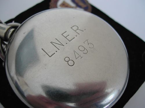 LNER STATION MASTER OR GUARDS RAILWAY ISSUED POCKET WATCH NO 8493 BY SELEX PRE 1948 - ADDITIONAL PHOTO 5