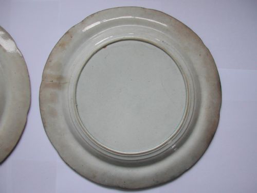 RESERVED PSA PAIR OF DROMEDARY PATTERN A BLUE AND WHITE TRANSFER PRINT PLATES CIRCA 1815 - ADDITIONAL PHOTO 5