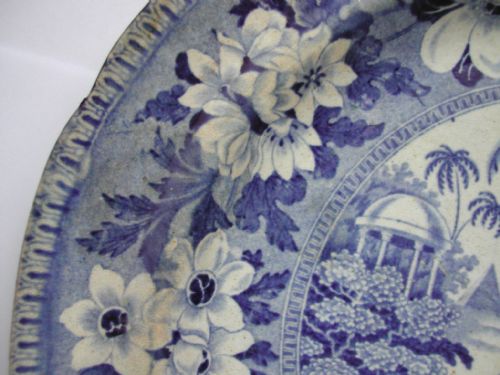 RESERVED PSA PAIR OF DROMEDARY PATTERN A BLUE AND WHITE TRANSFER PRINT PLATES CIRCA 1815 - ADDITIONAL PHOTO 11