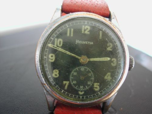 WW2 GERMAN ARMY ISSUED HELVETIA WATCH CIRCA 1940 - ADDITIONAL PHOTO 6