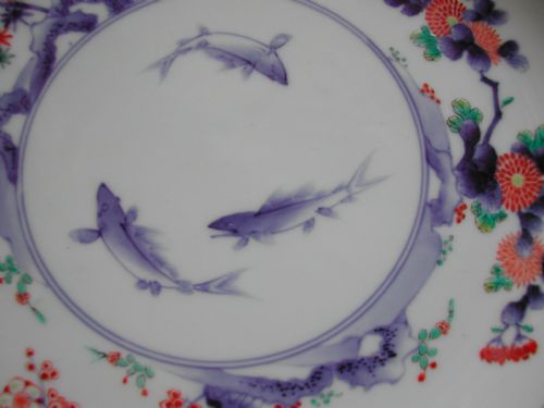 JAPANESE ARITA KAKIEMON SHALLOW DISH LATE 17TH EARLY 18TH CENTURY - ADDITIONAL PHOTO 7