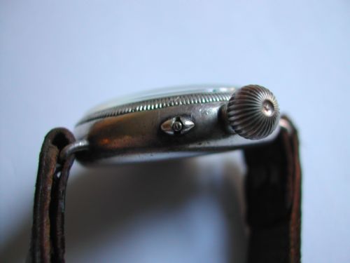 WW1 SILVER CASED BORGEL DESIGN TRENCH WATCH CIRCA 1916 - ADDITIONAL PHOTO 5