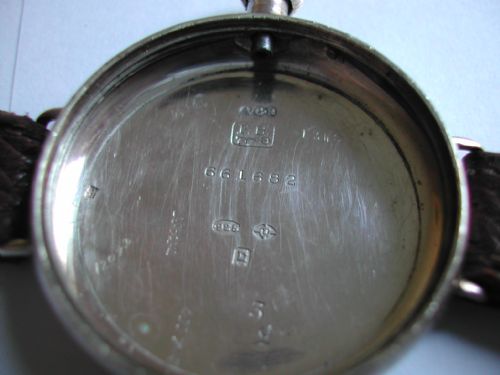 WW1 SILVER CASED BORGEL DESIGN TRENCH WATCH CIRCA 1916 - ADDITIONAL PHOTO 11