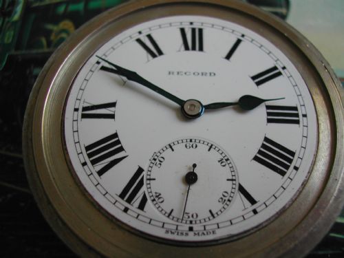 GREAT WESTERN RAILWAY GWR STATION MASTERS OR GUARDS POCKET WATCH BY RECORD NO 01397 PRE 1948 - ADDITIONAL PHOTO 4