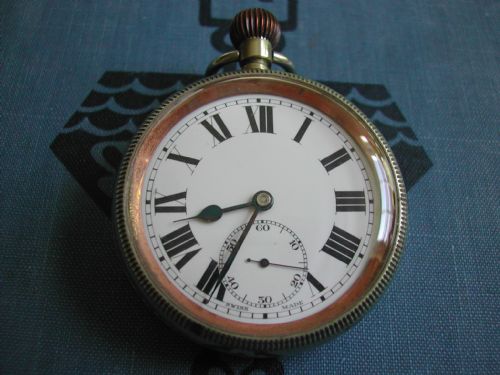 ww2 british royal naval issue pattern 300 pocket watch no 1265 circa 1939 - CATEGORY: ANTIQUE CLOCKS - DATED 1940