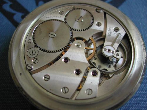 WW2 BRITISH ROYAL NAVAL ISSUE PATTERN 300 POCKET WATCH NO 1265 CIRCA 1939 - ADDITIONAL PHOTO 5