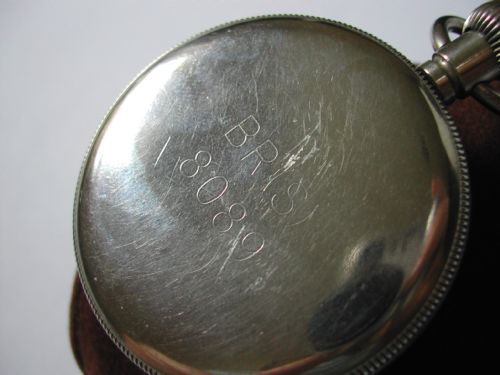 BRITISH RAIL SOUTHERN REGION STATIONMASTERS OR GUARDS POCKET WATCH NO 8089 BY PHENIX POST 1948 - ADDITIONAL PHOTO 4