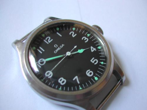 OMEGA 1956 VERSION MILITARY PILOTS OR NAVIGATORS WATCH ISSUE NO 1609 DATED 1956 - ADDITIONAL PHOTO 2