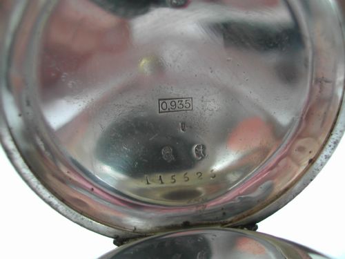 S SMITH SON SILVER POCKET WATCH CHRONOGRAPH FOR EARLY AUTOMOBILE SPEED TESTING CIRCA 1911 - ADDITIONAL PHOTO 6