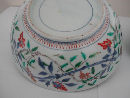KAKIEMON ARITA ENAMEL PAIR OF BOWLS DATING TO THE LATE 17TH EARLY 18TH CENTURY - ADDITIONAL PHOTO 12