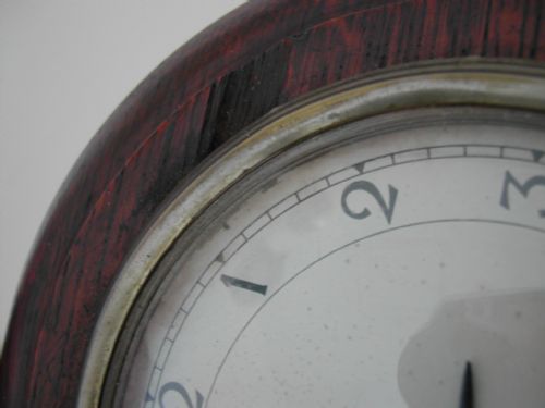 GREAT WESTERN RAILWAY 8 DAY SIGNAL BOX TOOL CLOCK NO 0500 BY SMITHS DATING PRE1939 - ADDITIONAL PHOTO 11